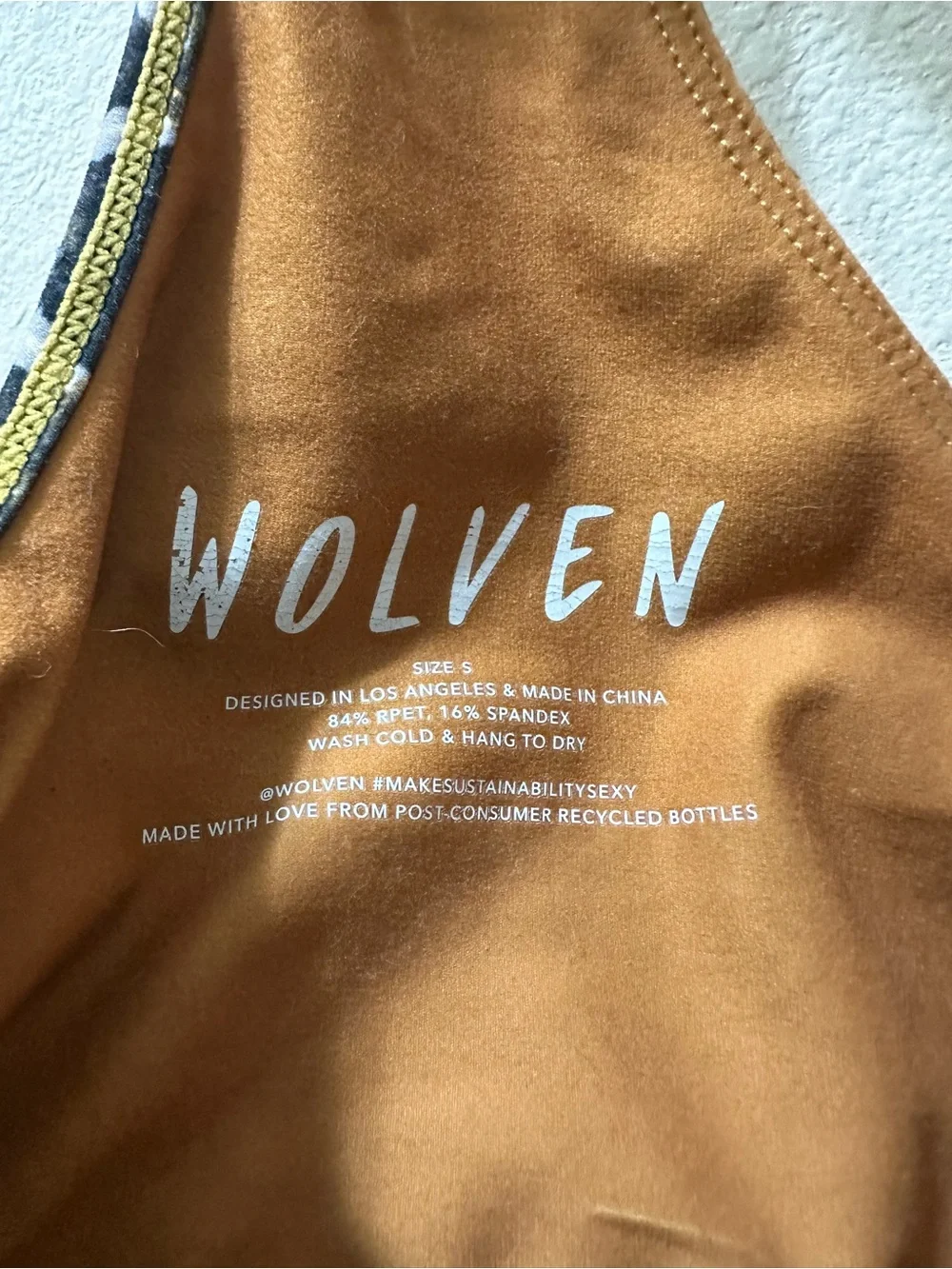 Wolven Noor Racerback Bra - Picture 4 of 4